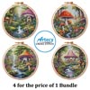 (image for) Fantasy Forest Hoops Bundle - Cross Stitch Chart @