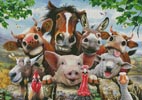 (image for) Farm Selfie (Large) - Cross Stitch Chart