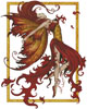 (image for) Fire Dance (Large) - Cross Stitch Chart