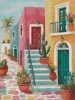 Greek Stairs 2 - Cross Stitch Chart @ (image for) Greek Stairs 2 - Cross Stitch Chart @
