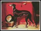 (image for) The Greyhound Eos - Cross Stitch Chart