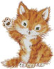 (image for) Hello Kitten - Cross Stitch Chart