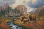 Highlands Home (Large) - Cross Stitch Chart (image for) Highlands Home (Large) - Cross Stitch Chart