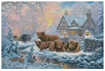 (image for) Highlands in Winter - Cross Stitch Chart
