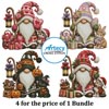 Holiday Gnomes Bundle - Cross Stitch Chart @ (image for) Holiday Gnomes Bundle - Cross Stitch Chart @