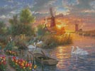 (image for) Holland in Spring (Large) - Cross Stitch Chart