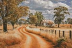 (image for) Home in the Australian Outback (Large) - Cross Stitch Chart @