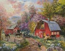 (image for) Horse Farm Glen - Cross Stitch Chart