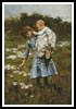 (image for) In a daisy field - Cross Stitch Chart
