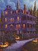 Jack-o-Lantern Lane (Crop 1) - Cross Stitch Chart (image for) Jack-o-Lantern Lane (Crop 1) - Cross Stitch Chart