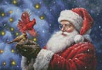 (image for) Kris Kringle (Large) - Cross Stitch Chart