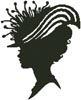 Lady Silhouette 13 - Cross Stitch Chart (image for) Lady Silhouette 13 - Cross Stitch Chart
