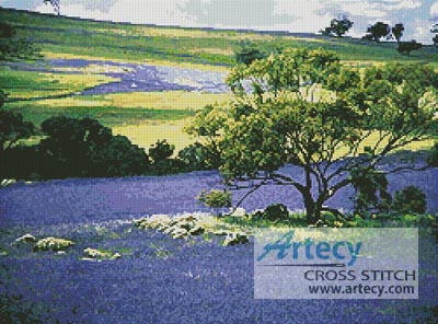 (image for) A Patch of Blue - Cross Stitch Chart