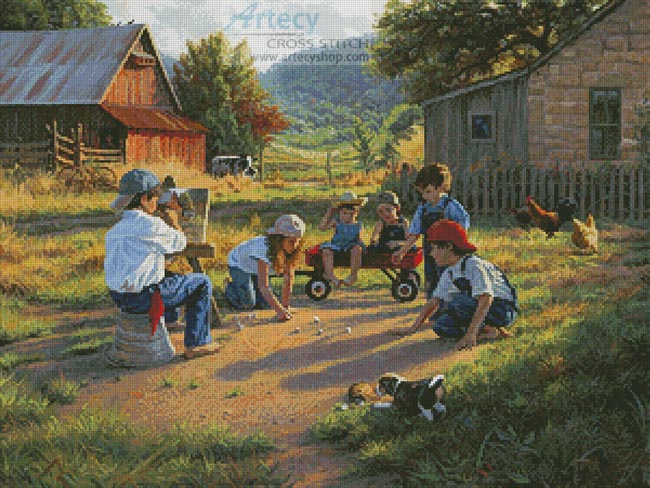 (image for) Art of Being Young - Cross Stitch Chart