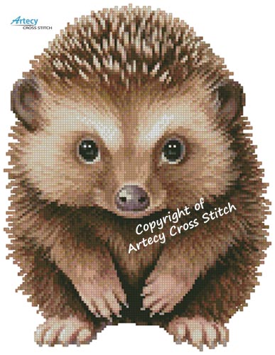 (image for) Baby Echidna - Cross Stitch Chart @