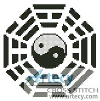 (image for) Bagua - Cross Stitch Chart