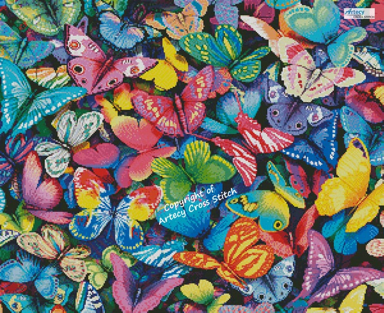 (image for) Butterfly Magic - Cross Stitch Chart