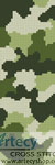 (image for) Camouflage Bookmark - Cross Stitch Chart