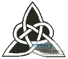 (image for) Celtic Triangle - Cross Stitch Chart