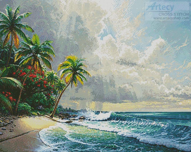 (image for) Clearing Storm - Cross Stitch Chart