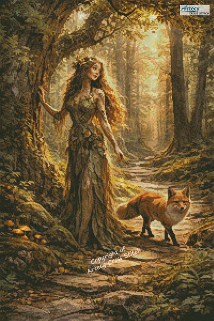 (image for) Dryad - Cross Stitch Chart @