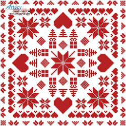 (image for) Easy Christmas Sampler (Facebook Group) - Cross Stitch Chart