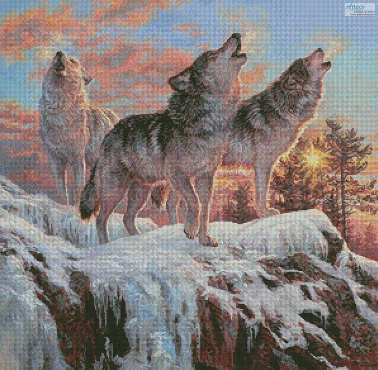(image for) Evening Song - Cross Stitch Chart