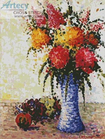 (image for) Flowers and Fruit 2 - Cross Stitch Chart