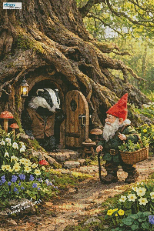 (image for) Friends of the Forest - Cross Stitch Chart @