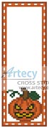 (image for) Halloween Bookmark 1 - Cross Stitch Chart