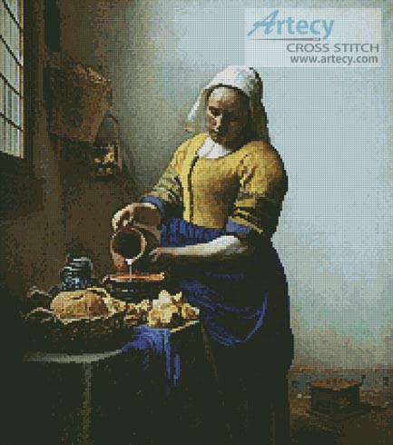 (image for) Milkmaid - Cross Stitch Chart