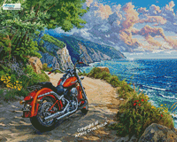 (image for) Mini Arrived - Cross Stitch Chart
