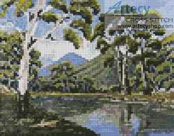 (image for) Mini Bush Creek - Cross Stitch Chart