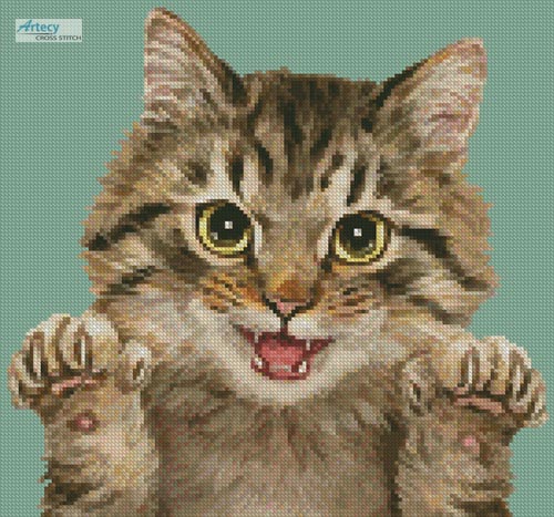 (image for) Mini Cat 66 - Cross Stitch Chart
