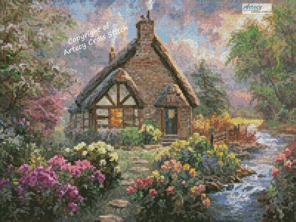 (image for) Mini Cobblestone Creek - Cross Stitch Chart