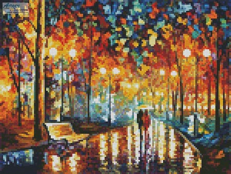 (image for) Mini Rain's Rustle - Cross Stitch Chart