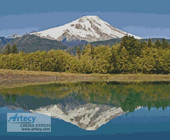 (image for) Mount Baker - Cross Stitch Chart