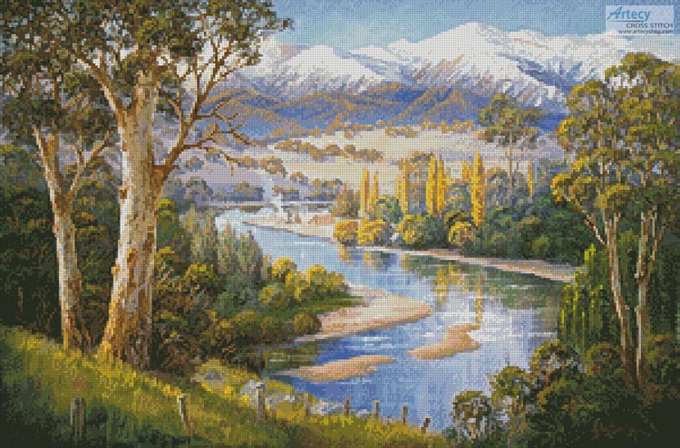 (image for) Murray Valley Campers - Cross Stitch Chart