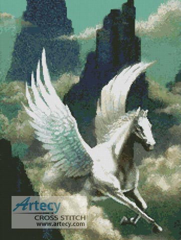 (image for) Pegasus 3 - Cross Stitch Chart