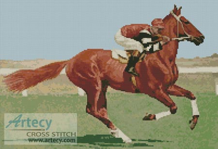 (image for) Phar Lap - Cross Stitch Chart