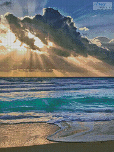 (image for) Ray of Sunshine - (Facebook Group) Cross Stitch Chart