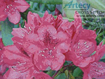 (image for) Rhodie Tree - Cross Stitch Chart