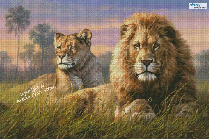 (image for) Savanna Legend - Cross Stitch Chart