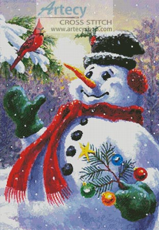 (image for) Seasons Greetings - Cross Stitch Chart
