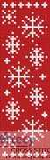 (image for) Snowflake Bookmark - Cross Stitch Chart