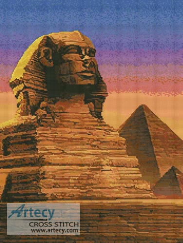 (image for) Sphinx - Cross Stitch Chart
