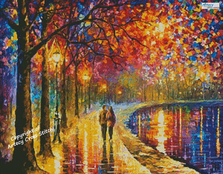 (image for) Spirits by the Lake - Cross Stitch Chart