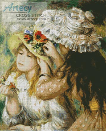 (image for) Summer Hats - Cross Stitch Chart