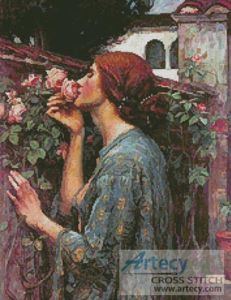 (image for) Sweet Rose - Cross Stitch Chart