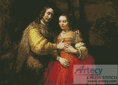 (image for) The Jewish Bride - Cross Stitch Chart